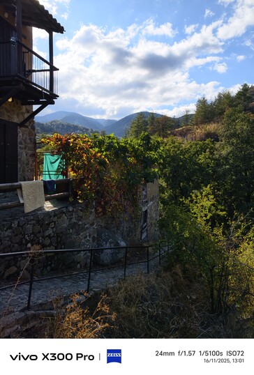 Vivo X300 Pro 24 mm Ham Aydınlatma.