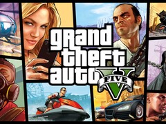 GTA 5 başlangıç ekranı.