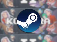 Resimde - oyunun küçük resminin üzerindeki Steam logosu, bulanıklaştırılmış.