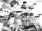 Resident Evil: Death Island Cilt 1'den resmi görseller.
