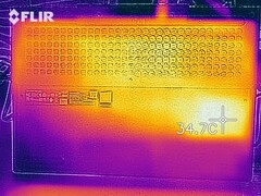 Heat development bottom (idle)