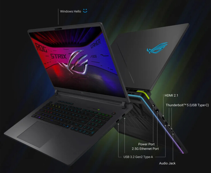 Asus, ROG Strix G16 2026 modelini 280 W şarjı destekleyen 90 Wh'lik bir batarya ile donatmıştır.