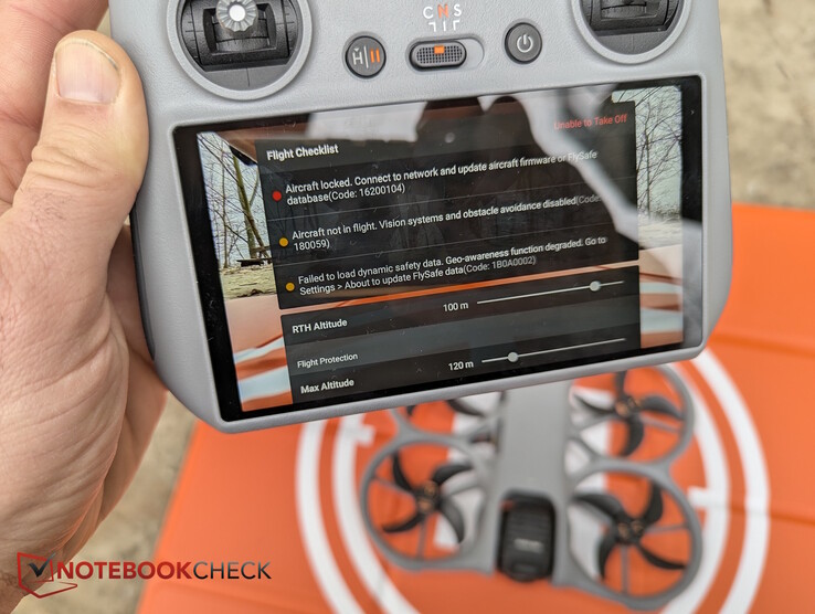 Drone engellendi, kalkış imkansız