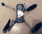 2025'in başlarında çekildiği iddia edilen bir DJI Air 4 prototipinin fotoğrafı.