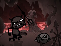 Nicalis ve Edmund McMillen'in Mewgenics oyunu için ana görsel.