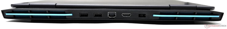 Arka: 2x USB 3.2 Gen2 Tip-A, RJ-45 Ethernet, HDMI 2.1-out, DC-in