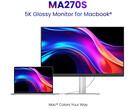 BenQ MA270S monitör, 5k çözünürlüğe sahip nano parlak bir panele sahiptir