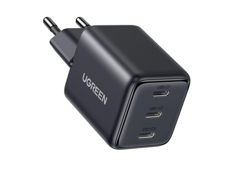 Yeni Ugreen Zapix 3 portlu USB-C duvar şarj cihazı. (Resim kaynağı: Ugreen)