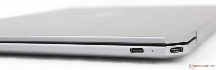 Sağ tarafta: DisplayPort 2.1 + Güç Dağıtımı ile USB-C (40 Gbps) Thunderbolt 4