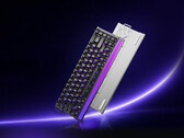 Legion R9, özelleştirilmiş ve özelleştirilmemiş Huano Classic HiFi Latte switch’lerle sunuluyor. Görselde: klavyenin tasarımını sergileyen bir tanıtım görseli.