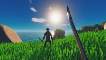 Salt 2: Shores of Gold'da bir korsanı gösteren bir görüntü.