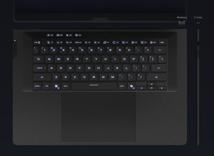 ROG Zephyrus Duo (2026) GX651, RTX 5090 dizüstü bilgisayar GPU'suna 150 W'a kadar TGP sağlar.