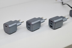 Bir, iki veya üç USB bağlantı noktasına sahip üç yeni 100 W şarj cihazı piyasaya çıktı