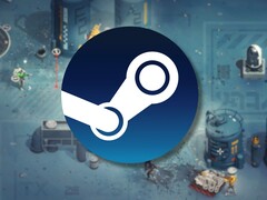 Synthetik oyununu gösteren bir görüntü: Legion Rising oyununu ve Steam logosunu gösteren bir görsel.