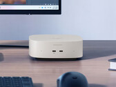 UFS sürümü şu anda $499.99 fiyatla satılıyor. Görselde: mini PC'nin ön yüzünü gösteren bir tanıtım görseli.