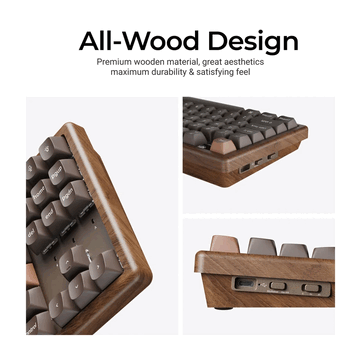 All-Wood sürümü 199,99 dolar; ahşap kaplamalı K8 HE Special Edition'dan 60 dolar daha pahalı.