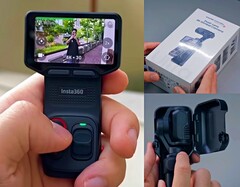 Insta360 Luna Ultra koruyucu kılıf ile uygulamalı.