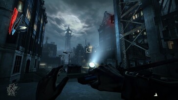 Resimde: Dishonored oyunundan bir ekran görüntüsü.