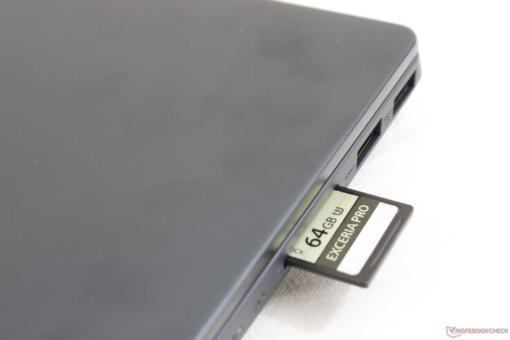 Fully inserted SD card