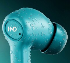 HMD Global'in en yeni kulaklıkları gümüş ve mavi renklerde mevcuttur. (Görsel kaynağı: HMD Global)