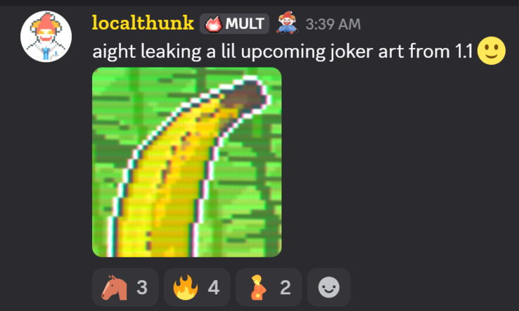 (Resim kaynağı: localthunk via Balatro Discord)