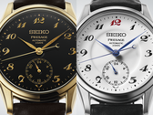 Resimde Seiko Presage HCC005 (sağda) ve HCC006 (solda) modelleri görülmektedir.
