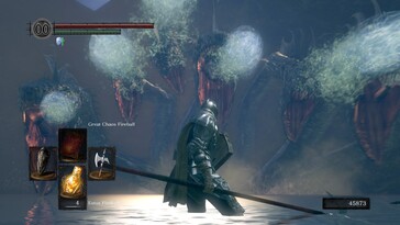 Resimde görülüyor: DARK SOULS™'dan bir oynanış ekran görüntüsü: REMASTERED.