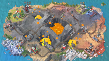 Resim: Train Valley 2 oyunundan bir ekran görüntüsü.