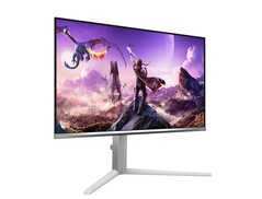 Resimde Philips Evnia 4K oyun monitörünün ön yüzü gösterilmektedir.
