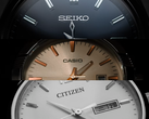 Casio, Seiko ve Citizen logoları