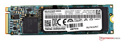 Toshiba SSD with 256 GB storage space