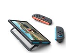 Joy-Con’lar çıkarılmış halde, destek ayağı üzerinde duran Nintendo Switch 2.
