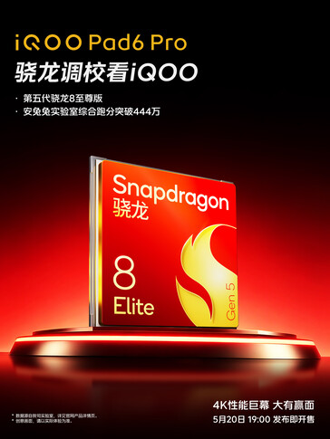 Pad 6 Pro amiral gemisi Snapdragon yonga setini kullanıyor.