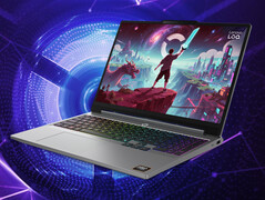 Lenovo, LOQ 15APH11'i tek bir gümüş renk seçeneğiyle sunuyor. (Resim kaynağı: Lenovo)