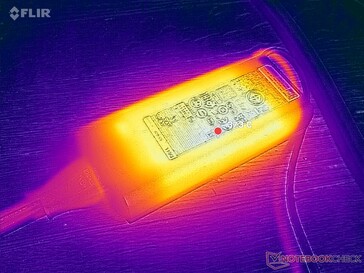 AC adaptörü zorlu yükleri çalıştırırken 37 C'nin üzerine ulaşır