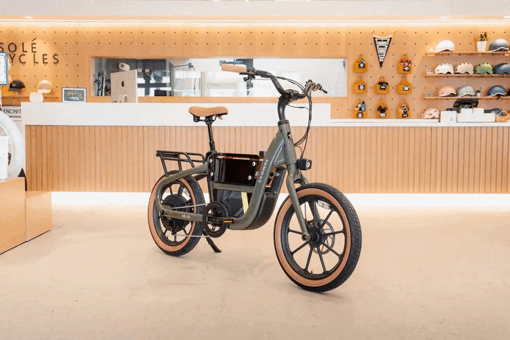 Segway Muxi elektrikli bisiklet 750 W arka göbek motoruna sahiptir