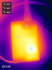 Stres testi sırasında güç kaynağı ünitesi