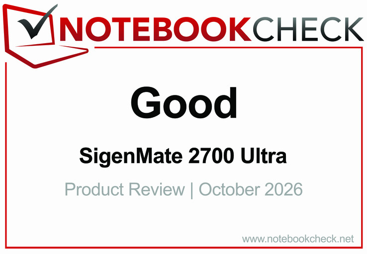 SigenMate 2700 Ultra Ödülü