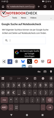 Sony Xperia 1 VIII Klavye İncelemesi