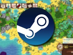 Curious Expedition 2 oyununu ve Steam logosunu gösteren bir görüntü