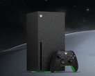 Resimde görülen Xbox Series X Galaxy Black 2 TB disk sürümü