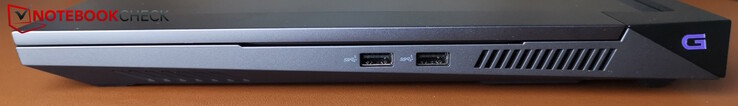 Sağ: 2x USB-A (5 GBit/s)