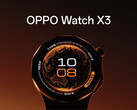 Oppo Watch X3, selefinin lüks tasarımını koruyor.