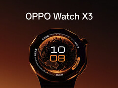 Oppo Watch X3, selefinin lüks tasarımını koruyor.