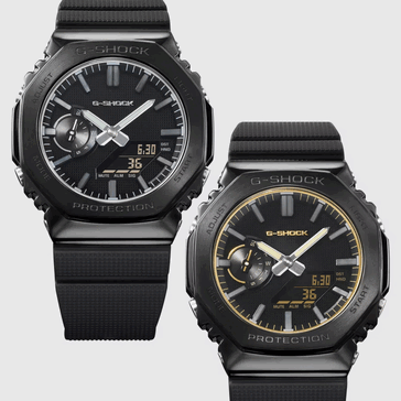 G-Shock GM-2100LXB-1AJF ve GM-2100LXB-1A9JF (soldan sağa)