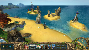 Resim: King's Bounty: The Legend oyunundan bir ekran görüntüsü.
