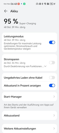 Huawei Pura 80 Ultra: Pil