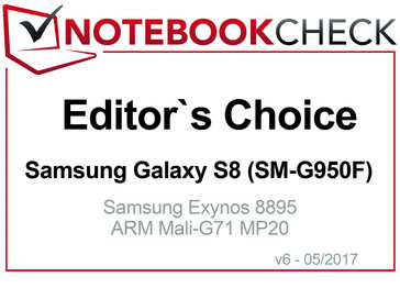 Editor's Choice in May 2017: Samsung Galaxy S8