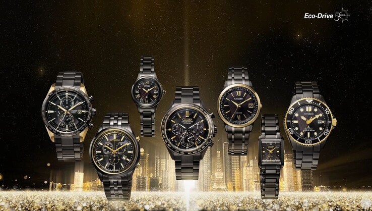 Citizen Light in Black koleksiyon saatleri