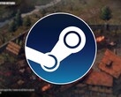 Steam logosu ve şu anda %80 indirimli olan Thronebreaker: The Witcher Tales oyununu gösteren bir resim.